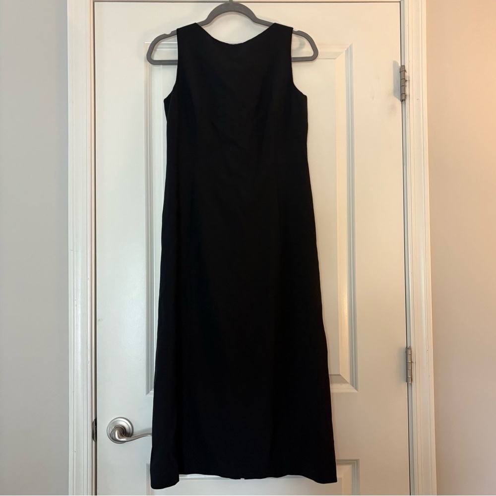 LOFT Women’s Black Sleeveless Maxi Dress